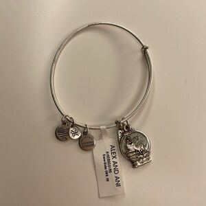 Alex and Ani bracelet deer Snow Globe charm